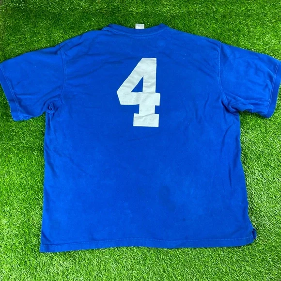 Gentleman Italian Short Sleeve Shirt Blue Size XL - futbol / Soccer — Italia #4 - Picture 11 of 13